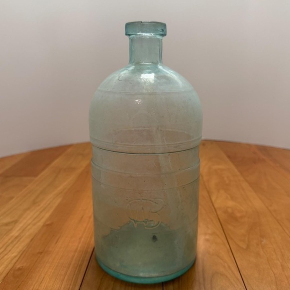 Antique Apothecary Bottle 4 Pint – Cannington Shaw & Co England  c1890–1910